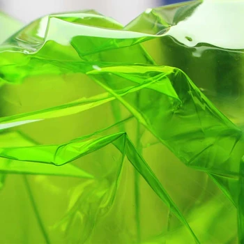0.2 mm TPU Stof Klart, Mørk Grøn PVC Flydende Film DIY Vandtæt Tøj Regnjakke Crystal af Poser, Plast Indretning Designer Stof