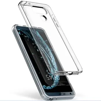 100pcs Top Kvalitet Til LG G7 G6 G5 Klar Til LG TPU X-tv med X-Power Dække X-style K10-2018 silikone sag høj gennemsigtig