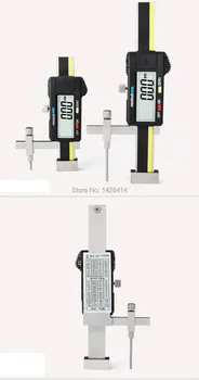 -10mm -+10mm Digitale Kløft & Skridt Målere med fladskærms måling ansigt Trin&Hullet Måler Elektronisk digital trin hul gauge