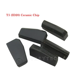 10pieces Bil Centrale Chip T5 ID20 Keramiske for Bil-Tasten Låsesmed Værktøj ID T5 Transponder Chip Carbon original nyt tomt for 11 12 13