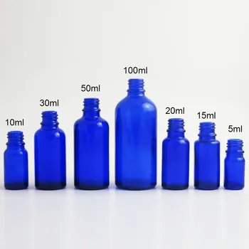 10stk 30 ml blå glas flaske med sprøjte 1 OUNCE Æterisk Olie Spray Flaske 5 ml 10 ml 15 ml 20 ml 30 ml 50 ml 100 ml
