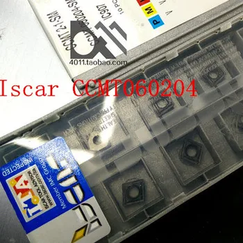 10STK Iscar CCMT060204 ic 907 hårdmetal skær CNC blade drejebænk