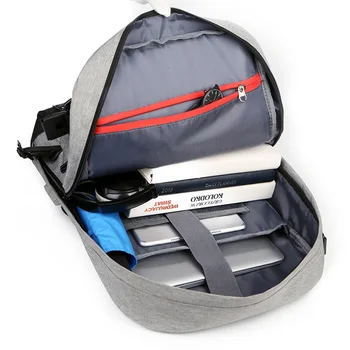 15.6 tomme Mænd Multifunktionel Laptop Backpack USB-Opladning Rygsæk Studerende Skole Rygsække Stor Virksomhed rejsetasker XA88C
