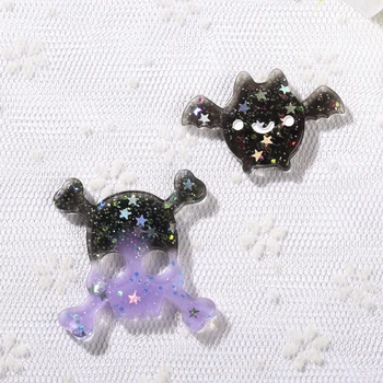 16pcs kraniet sakura Totoro charms harpiks charms halskæde vedhæng nøglering charms til DIY-øreringe dekoration