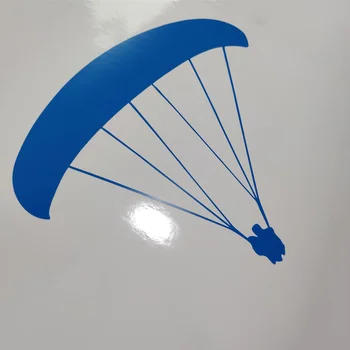 1pc faldskærm klistermærker Paragliding sport grafisk Vinyl decals 20x18cm tilpasset til Bilen, vinduet, værdiboks til bærbar dekorative beskytte klistermærker