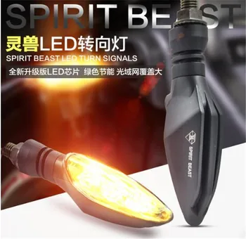 2 Stk Motorcykel LED-blinklys Lys Blinklys Side Kaffefaciliteter For Harley Honda, Yamaha, Kawasaki Suzuki Motorcykler