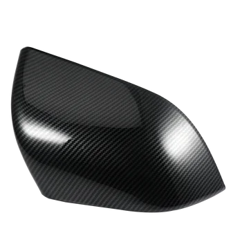 2 stykker/sæt Mirror Cover Caps Carbon Fiber Bil Side Rearview Side sidespejl dækkappe Til TESLA MODEL 3 2018 2019