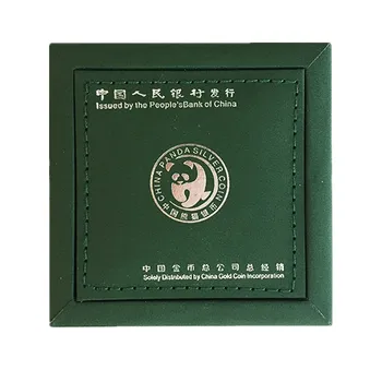 2008 År Panda Forsølvet Mønt 1 Oz 10 Yuan Forsølvet Mønt Med Originale Boks Og Gave Til Stede