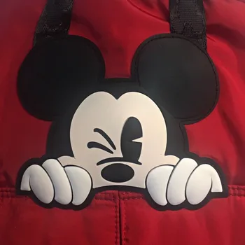 2019 Disney nye røde Mickey rygsæk ud at rejse rygsæk damer tegnefilm casual taske