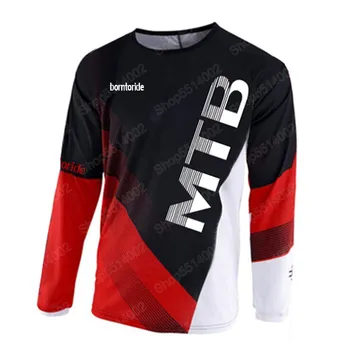 2019 motocross Moto jersey mtb jersey mx maillot ciclismo hombre dh downhill trøje off road, Mountain spexcec clycling jersey