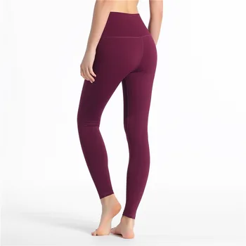 2020 høj talje Kvinder Stram Sports Yoga Mave Kontrol Leggings 4 Vejs Stretch Stof Ikke Se Gennem Kvalitet bukser