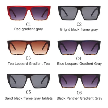 2020 Nye Retro Square Solbriller Mænd, Kvinder Mode, Vintage Brand Design Kørsel Sol Briller UV400 Brun Unsex Klassiske Goggle