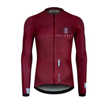 2021 bedste langærmet skjorte pro team areo cykling jersey race aero passer snit med let stof UV-beskyttelse mænd og kvinder