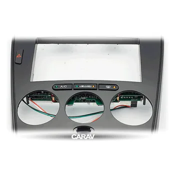 2Din Radio Fascia for MAZDA 6 Atenza PCB for Manuel Aircondition Stereo Panel Montering Dash Kit Trim Ramme