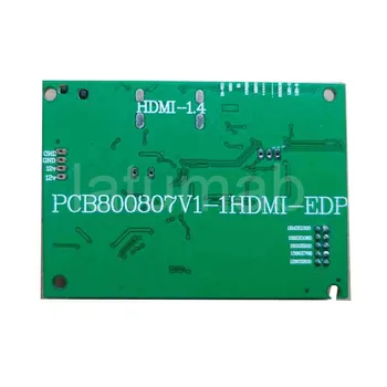 2HDMI edp 30 pin-controller board Modul DIY Kit til Raspberry Pi PC Matrix opløsning 1920*1200 1920*1080 1366*768 PCB800807V6