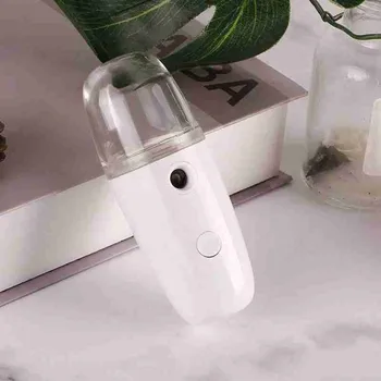 30 ml USB Mini Tåge Sprøjte Flaske Nano Bærbare Face Spray Krop Damper Fugtgivende hudpleje Luftfugter Instrumenter