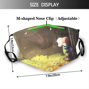 3d print undertale Filter luft maske sjove damer/herre støvtæt maske undertale chara kvindelige/mandlige maske