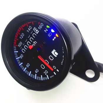 3LED LED-Baggrundsbelysning Signal Speedometer Tilbehør Måling af Hastighed LED-Baggrundsbelysning Signal Motorcykel Praktiske Skærmen DC12V