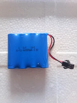 4,8 V 2000mAh Ni-MH batteri gruppe RC toy elektrisk belysning sikkerhed faciliteter AA batteri Til RC LEGETØJ