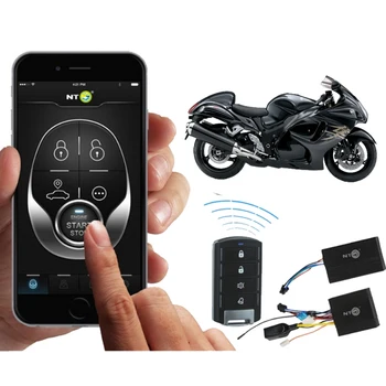 4G GPS Tracker Sikkerhed Alarm System, Real-Time Anti tyv Motor start/Stop Af App eller Fjernbetjening til Bil, Motorcykel NTG02M