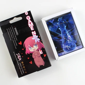 54 Ark/Set Anime INGEN SPIL, INGEN LIV Poker Kort Cosplay Board Game Cards Postkort Fans Gave
