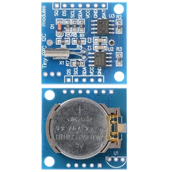 5PCS I2C Lille RTC DS1307 Real-Time Clock Modul AT24C32 yrelsen for Arduino TE187