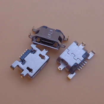 5pcs Mini-USB-Stikket Oplade Stik Port-Stik tænd / sluk-Dock Stik Til Amazon Brand HD8 7th Gen SX034QT Udskiftning Reparation