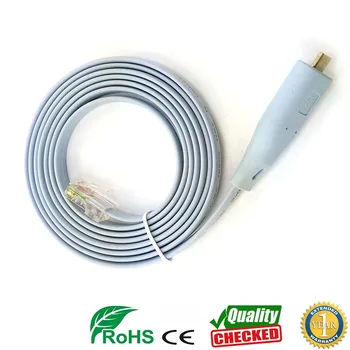 6ft ftdi usb type c rs232 til rj45 adapter kabel til cisco huawei h3c enebær router kabel-konsol type c 72-3383-01