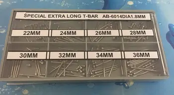 80 Pc ' Band Til Sag Friktion Pin Sortiment Ekstra Lange med 1,5/1.8 mm Bar