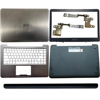 95% NY Laptop Til Asus E403 E403N E403NA E403S E403SA LCD-Back Cover/frontdækslet/Hængsler Cover/Håndfladestøtten/Bund-Sag
