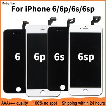 AAA+++ LCD Skærm Til iPhone 6 6plus Ingen Døde Pixel LCD-Modul+Digitizer Assembly Erstatning For iPhone 6s 6s plus med 3D-Kraft