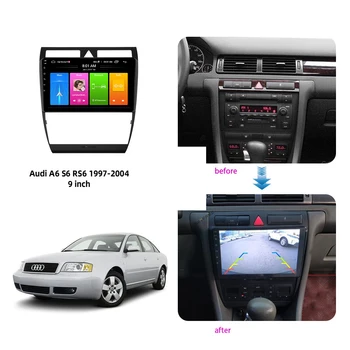 ACODO 2G RAM 16G ROM Android 10.0 Bil Radio Multimedie-Afspiller Til Audi A6 1997-2004 GPS Navigation 2 Din