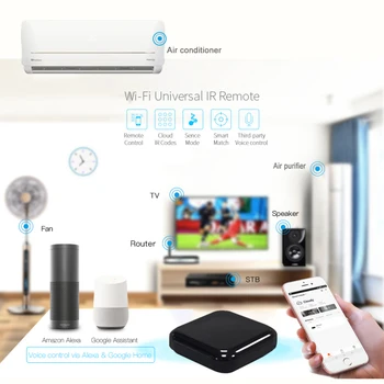 APP Tuya Wifi Infrarød Fjernbetjening IR Infrarød Stemme Universal Fjernbetjening Smart Home For Tv Set-top-Boxs Luft Conditoners