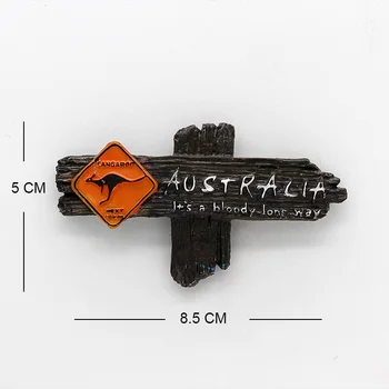Australien kangaroo Sydney Opera House souvenir-3D køleskab magneter, magnetisk køleskab, boligindretning Australien Samling Gave