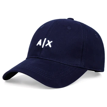 AX Brev Far Hat, Bomuld, 3D Broderet Baseball Cap Mænds og Kvinders Snapback Hat Street Fashion, Hip-Hop udendørs cpas