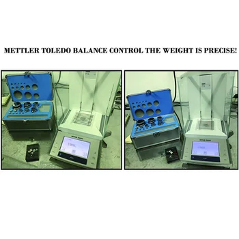 BECBI 1mg-200g Vægt M1 Kalibrering Vægt Rustfrit Stål Forkromning Vægte Sæt Præcision Gram Skala Calibracion Peso