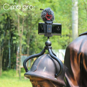 Bexin Cima Pro RM30II Rejse Udendørs Mini-Beslag Stå Blæksprutte Stativ Fleksibel For Android Mobiltelefon, Digital Kamera, GoPro DSLR