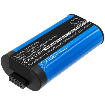 Bluetooth Højttaler Batteri CS-LOE116XL For Logitech S-00147, UE MegaBoom Høj Kvalitet Fabrik Batteria 7.4 V 3400mAh