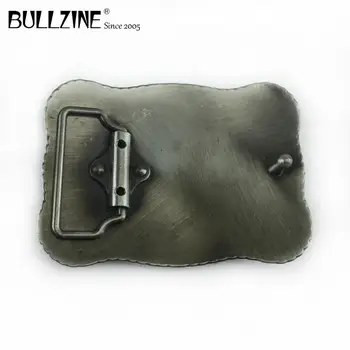 Bullzine zink legering retro vestlige bull hoved bælte spænde tin slut FP-03661 cowboy jeans luksuriøse bælte spænde drop shipping