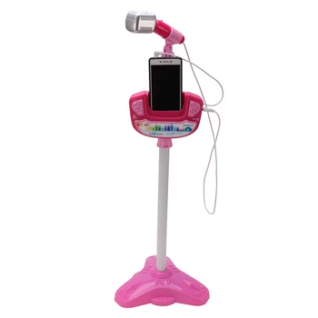 Børn Stand Type Mini-Mikrofon-Karaoke-Maskine Karaoke Musik Toy Gave til Drenge, Piger 3-6 År - 799437