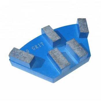 CA01 Metal Bond Cassani Diamant Slibning Puder Cassani Slibning Blok med Fem Segmenter for Beton Gulv og Sten 12PCS