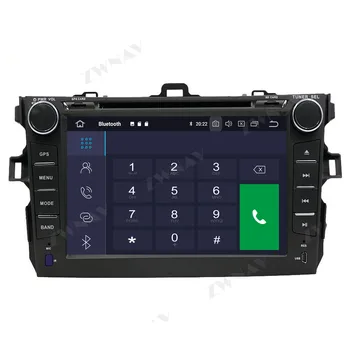 Carplay Android-Skærmen For Toyota Corolla 2007 2008 2009 2010 2011 2012 2013 Audio Radio Stereo Multimedia-Afspiller, GPS-hovedenheden