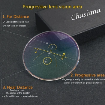 CHASHMA Justerbar Vision Bifokale Overgang Solen Fotokromisk Progressive Briller til Læsning Multifokale Briller +1 1.25 1.5 1.75