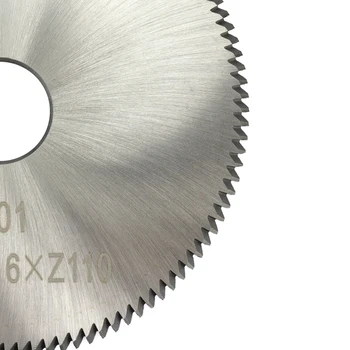 CMCP 1pc P01 80x5x16x100T HSS-Tasten Cutting Machine Blade Titanium Belagt savklinge Til Vandret Centrale Maskine Centrale svinghjul