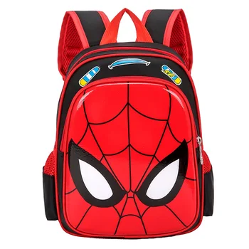Disney ' s nye frosset prinsesse bil Spider-Man nylon mini rygsæk 3-6 år drenge piger med samme rygsæk, opbevaring rygsæk