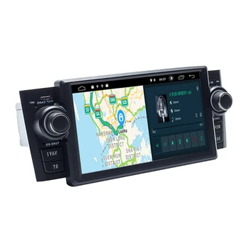 DSP Android-10 Ram 4G 64G BIL GPS Carplay For Fiat Grande Punto Linea 2007-2012 dvd-afspiller radio navigation mms-optager