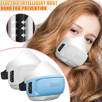 El-Filter Masker Luftrensende Respirator Voksne Børn Masker Genanvendelige Filtrering Beskyttende Masker Genanvendelige Støvmasker#E5
