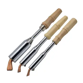 Electric Soldering Iron 75W 100W 150W Soldering Iron Chisel Tip Wood Handle