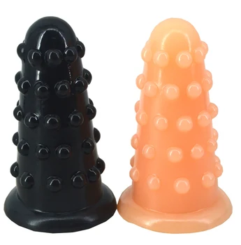 FAAK Stor anal plug perler anal dildo hævede prikker sex legetøj til kvinder, mænd stort butt plug anus massage skeden stimulere sex shop