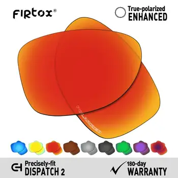 Firtox Anti-Havvand Polariserede Linser Erstatning for-Oakley Dispatch 2 OO9150 Solbriller (Objektivet Kun) - Flere Farver